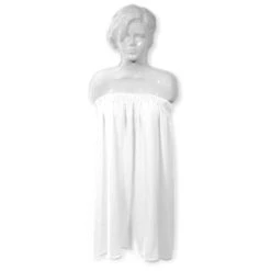 Cotton Wrap Towel Robe For Beauty Treatments White(Cotton Wrap Towel Robe For Beauty Treatments White) -Roxie Cosmetics Shop 100287