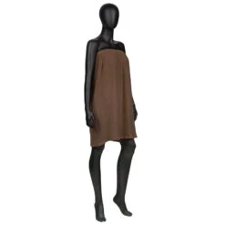 Cotton Wrap Towel Robe For Beauty Treatments Brown(Cotton Wrap Towel Robe For Beauty Treatments Brown)