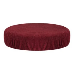 Beauty Stool Elastic Cover 30-35cm Terry Fabric Burgundy(Beauty Stool Elastic Cover 30 35cm Terry Fabric Burgundy)