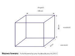 ActiveShop Beauty Bed Hydraulic A 210C Pedicure White(Activeshop Beauty Bed Hydraulic A 210c Pedicure White) -Roxie Cosmetics Shop 100714 6 4
