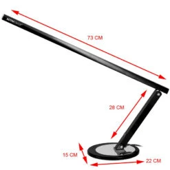 ACTIVESHOP 20w Slim Desk Lamp Black(20w Slim Desk Lamp Black) -Roxie Cosmetics Shop 102238 1 3