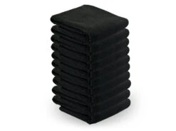 Microfiber Towel 73x40cm 10pcs Black(Microfiber Towel 73x40cm 10pcs Black)