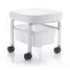 ACTIVESHOP Cosmetic Pedicure Stool With A Container(Cosmetic Pedicure Stool With A Container) -Roxie Cosmetics Shop 104914