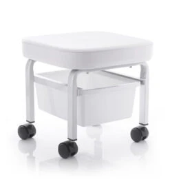 ACTIVESHOP Cosmetic Pedicure Stool With A Container(Cosmetic Pedicure Stool With A Container)
