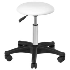 ActiveShop Cosmetic Stool AM-312 White(Activeshop Cosmetic Stool Am 312 White)