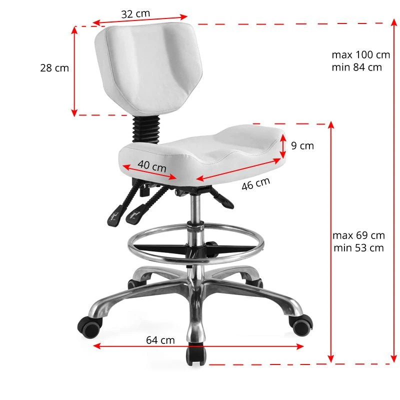 ActiveShop Cosmetic Stool A-4299 White(Cosmetic Stool A 4299 White) 7 ActiveShop Cosmetic Stool A-4299 White(Cosmetic Stool A 4299 White) - Image 5