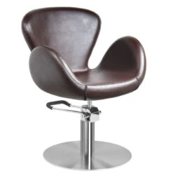 Gabbiano Barber Chair Amsterdam Brown(Gabbiano Barber Chair Amsterdam Brown)