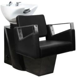 Gabbiano Wilno Hairdressing Backwash Unit Black(Gabbiano Wilno Hairdressing Backwash Unit Black)