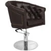 Gabbiano London Brown Hairdressing Chair(Gabbiano London Brown Hairdressing Chair) -Roxie Cosmetics Shop 111434