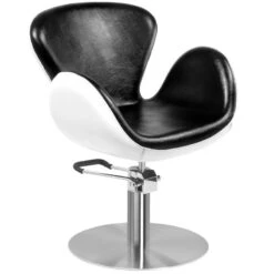Gabbiano Black And White Barber Chair Amsterdam(Gabbiano Black And White Barber Chair Amsterdam)