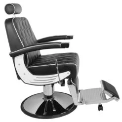 Gabbiano Black Imperial Barber Chair(Gabbiano Black Imperial Barber Chair) -Roxie Cosmetics Shop 112449 02 1303