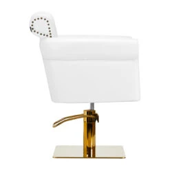 Gabbiano Hairdressing Chair Berlin White & Gold(Gabbiano Hairdressing Chair Berlin White And Gold) 13 Gabbiano Hairdressing Chair Berlin White & Gold(Gabbiano Hairdressing Chair Berlin White And Gold) -Roxie Cosmetics Shop 112854 02 0811