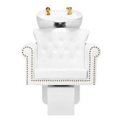 Gabbiano Hairdressing Backwash Unit Berlin Gold & White(Gabbiano Hairdressing Backwash Unit Berlin Gold White) -Roxie Cosmetics Shop 112855 02 1112