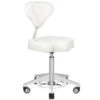 Azzurro 156f Bump-up White Cosmetic Stool(Azzurro 156f Bump Up White Cosmetic Stool) -Roxie Cosmetics Shop 122307