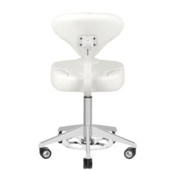 Azzurro 156f Bump-up White Cosmetic Stool(Azzurro 156f Bump Up White Cosmetic Stool) -Roxie Cosmetics Shop 122307 2 3