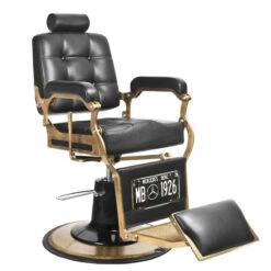 Gabbiano Black Boss Barber Chair(Gabbiano Black Boss Barber Chair)