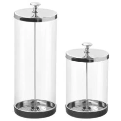 ACTIVESHOP Glass Container For Disinfecting Tools 750ml(Glass Container For Disinfecting Tools 750ml) -Roxie Cosmetics Shop 122559 1 3