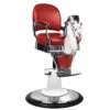 Gabbiano Children's Barber Chair - Maroon Horse(Gabbiano Childrens Barber Chair Maroon Horse)