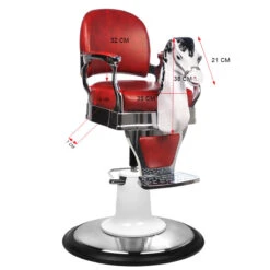 Gabbiano Children's Barber Chair - Maroon Horse(Gabbiano Childrens Barber Chair Maroon Horse) -Roxie Cosmetics Shop 123471 4 2 6d9bd5d1 5aa5 40c0 abed cc2456407436