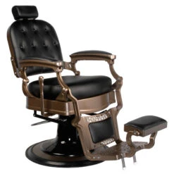 Old Ernesto Black Barber Chair Gabbiano(Old Ernesto Black Barber Chair Gabbiano)