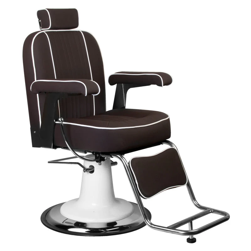Gabbiano Amadeo Brown Barber Chair(Gabbiano Amadeo Brown Barber Chair) 3 Gabbiano Amadeo Brown Barber Chair(Gabbiano Amadeo Brown Barber Chair)