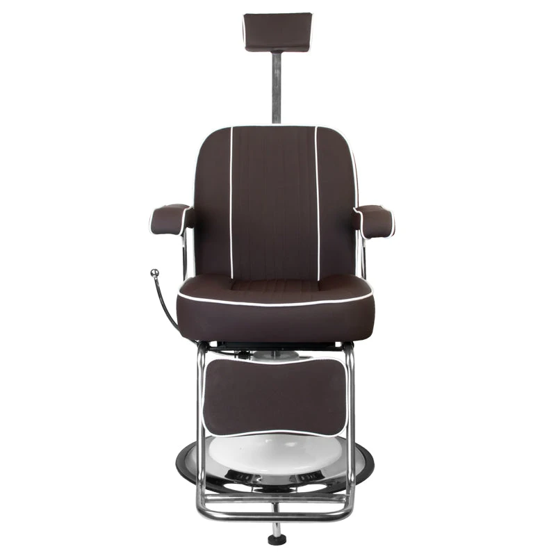Gabbiano Amadeo Brown Barber Chair(Gabbiano Amadeo Brown Barber Chair) 5 Gabbiano Amadeo Brown Barber Chair(Gabbiano Amadeo Brown Barber Chair) - Image 3
