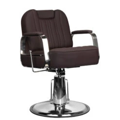 Gabbiano Stern Stylish Barber Chair Brown(Gabbiano Stern Stylish Barber Chair Brown)