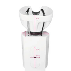 Gabbiano Hair Wash Unit Black & White(Gabbiano Hair Wash Unit Black White) -Roxie Cosmetics Shop 125398 10 1