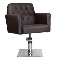 Gabbiano Hamburg Brown Hairdressing Chair(Gabbiano Hamburg Brown Hairdressing Chair) -Roxie Cosmetics Shop 125407 2 0106