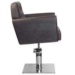 Gabbiano Hamburg Brown Hairdressing Chair(Gabbiano Hamburg Brown Hairdressing Chair) -Roxie Cosmetics Shop 125407 3 0106