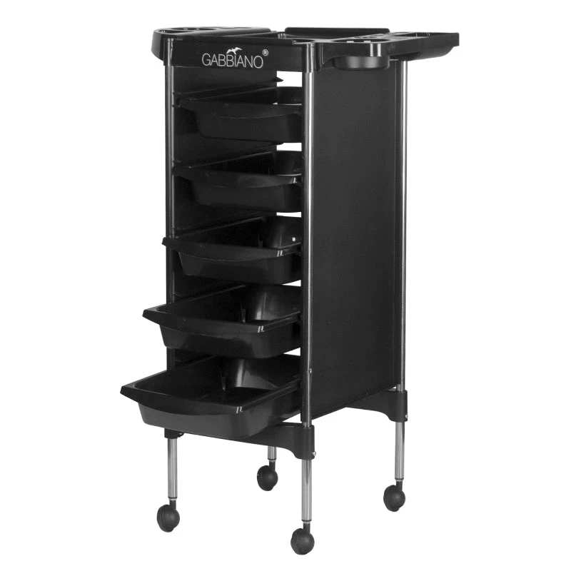 Gabbiano Hairdressing Trolley Fx11-5 Black(Gabbiano Hairdressing Trolley Fx11 5 Black) 6 Gabbiano Hairdressing Trolley Fx11-5 Black(Gabbiano Hairdressing Trolley Fx11 5 Black) - Image 4