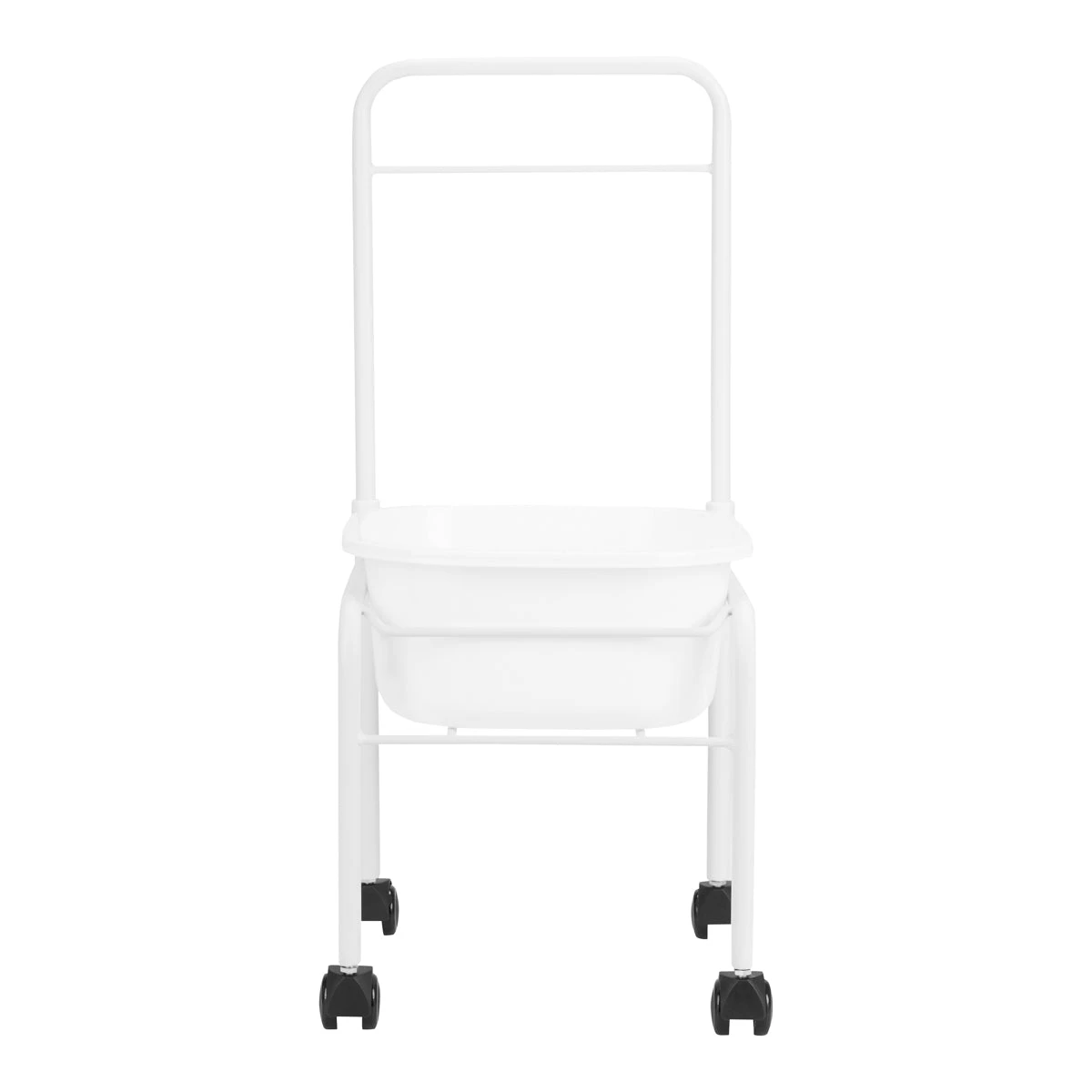 ACTIVESHOP White Pedicure Tray On Wheels(White Pedicure Tray On Wheels) 7 ACTIVESHOP White Pedicure Tray On Wheels(White Pedicure Tray On Wheels) - Image 5