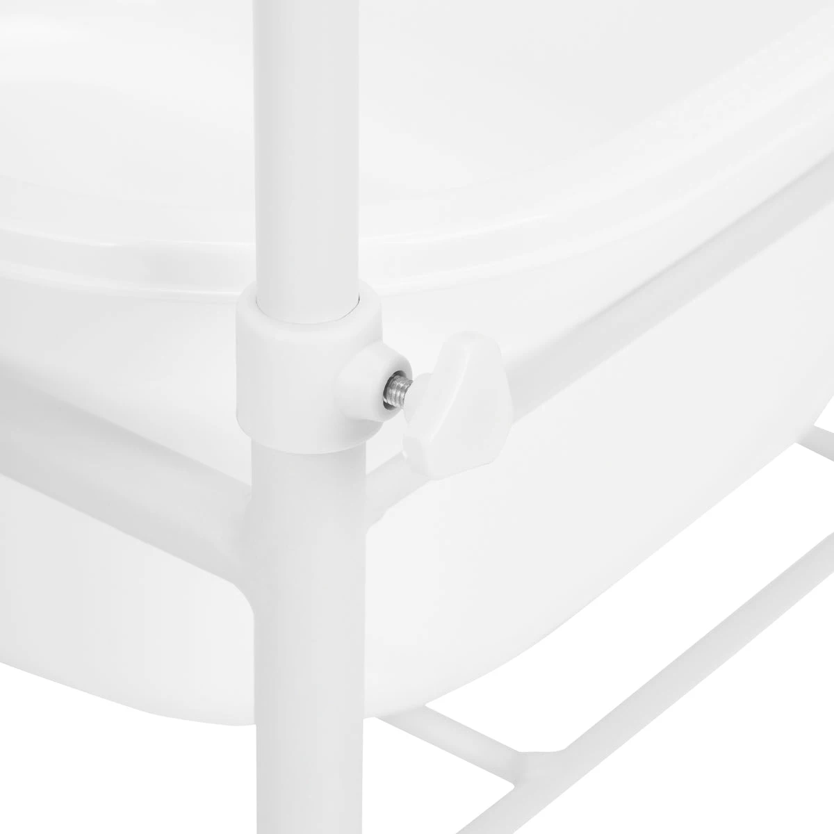 ACTIVESHOP White Pedicure Tray On Wheels(White Pedicure Tray On Wheels) 6 ACTIVESHOP White Pedicure Tray On Wheels(White Pedicure Tray On Wheels) - Image 4