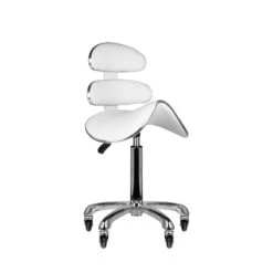 ActiveShop Roll Speed AM-880 High Cosmetic Stool White(Activeshop Roll Speed Am 880 High Cosmetic Stool White)