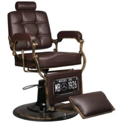 Brown Boss Barber Chair Gabbiano(Brown Boss Barber Chair Gabbiano)