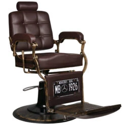 Brown Boss Barber Chair Gabbiano(Brown Boss Barber Chair Gabbiano) -Roxie Cosmetics Shop 126467 2