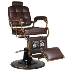 Brown Boss Barber Chair Gabbiano(Brown Boss Barber Chair Gabbiano) -Roxie Cosmetics Shop 126467 3