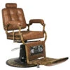 Gabbiano Barber Chair Boss Old Leather Light Brown(Gabbiano Barber Chair Boss Old Leather Light Brown) -Roxie Cosmetics Shop 126469 1