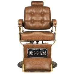 Gabbiano Barber Chair Boss Old Leather Light Brown(Gabbiano Barber Chair Boss Old Leather Light Brown) -Roxie Cosmetics Shop 126469 4 1