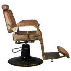 Gabbiano Barber Chair Boss Old Leather Light Brown(Gabbiano Barber Chair Boss Old Leather Light Brown) -Roxie Cosmetics Shop 126469 7 1