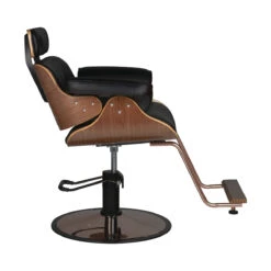 Gabbiano Hairdressing Chair Florence Black Walnut(Gabbiano Hairdressing Chair Florence Black Walnut) -Roxie Cosmetics Shop 126635 2 0504