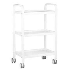 ActiveShop Table -Cosmetic Trolley HS09 White(Table Cosmetic Trolley Hs09 White)