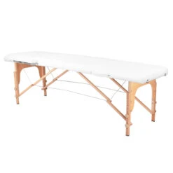 ActivFizjo Wooden Folding Massage Table Comfort 2-Sections White(Activfizjo Wooden Folding Massage Table Comfort 2 Sections White)