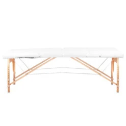 ActivFizjo Wooden Folding Massage Table Comfort 2-Sections White(Activfizjo Wooden Folding Massage Table Comfort 2 Sections White) -Roxie Cosmetics Shop 126965 2 1