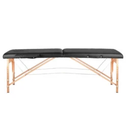ActivFizjo Wooden Folding Massage Table Comfort 2-Sections Black(Activfizjo Wooden Folding Massage Table Comfort 2 Sections Black) -Roxie Cosmetics Shop 126967 2 1