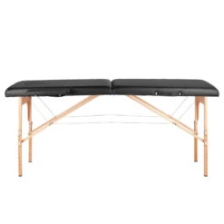 ActivFizjo Wooden Folding Massage Table Comfort 2-Sections Black(Activfizjo Wooden Folding Massage Table Comfort 2 Sections Black) -Roxie Cosmetics Shop 126967 4 1