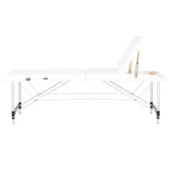 ActivFizjo Aluminum Folding Massage Table Comfort 3 Segments White & Silver(Activfizjo Aluminum Folding Massage Table Comfort 3 Segments White Silver) -Roxie Cosmetics Shop 126968 3 1