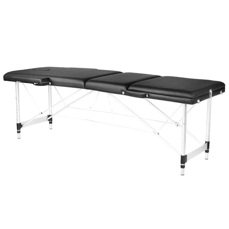 ActivFizjo Aluminum Folding Massage Table Comfort 3 Segments Black & Silver(Activfizjo Aluminum Folding Massage Table Comfort 3 Segments Black Silver) 3 ActivFizjo Aluminum Folding Massage Table Comfort 3 Segments Black & Silver(Activfizjo Aluminum Folding Massage Table Comfort 3 Segments Black Silver)