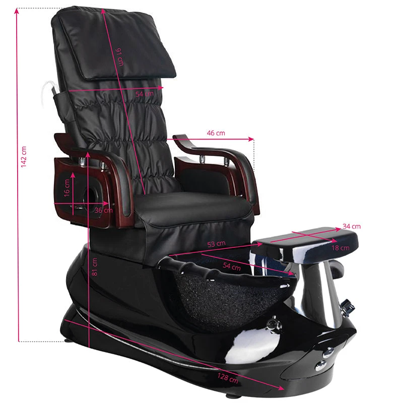 ACTIVESHOP Spa Pedicure Chair AS-261 Black With Massage Function(Spa Pedicure Chair As 261 Black With Massage Function) 12 ACTIVESHOP Spa Pedicure Chair AS-261 Black With Massage Function(Spa Pedicure Chair As 261 Black With Massage Function) - Image 10