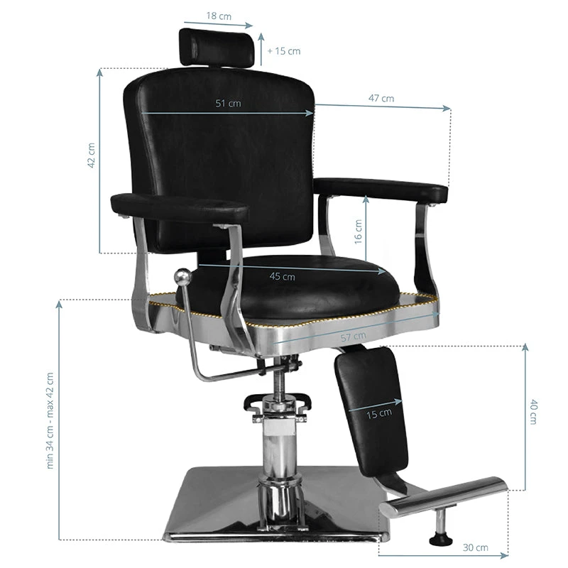 Hair System Barber Chair Sm180 Black(Hair System Barber Chair Sm180 Black) 4 Hair System Barber Chair Sm180 Black(Hair System Barber Chair Sm180 Black) - Image 2